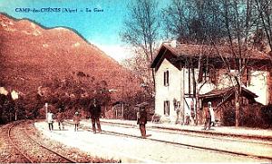 Camp des Chenes - Blida - Gorges Chiffa - Gare
